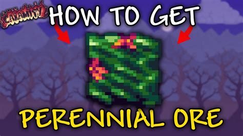 perennial ore|where does perennial ore spawn.